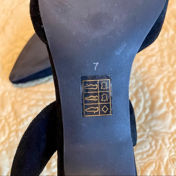 Jeffrey Campbell Shree Suede Slingback Flat Sandals Closed Toe - Picture 4 of 9